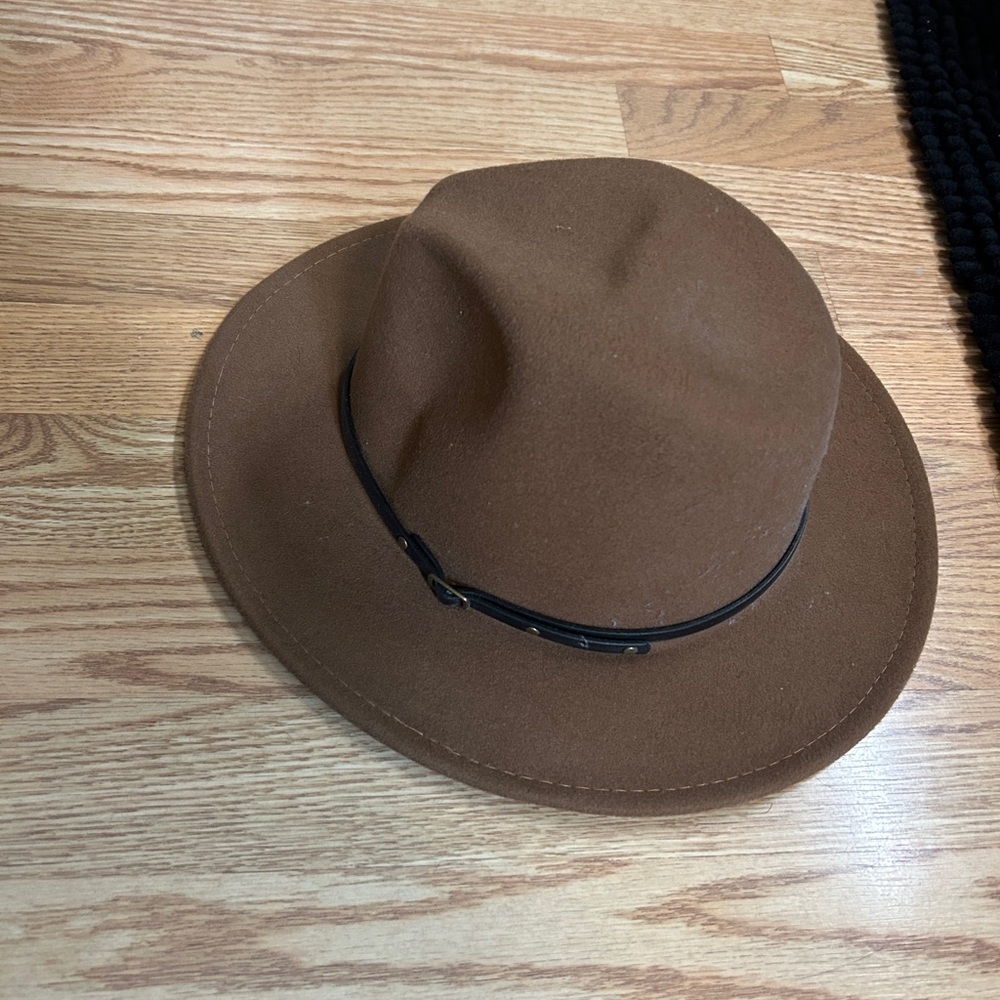 Stylish Brown Fedora Hat
